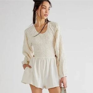 NWOT Free People Brandi Romper
